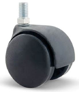 Immagine di RUOTA IN PLAST. C/PERNO 8x15