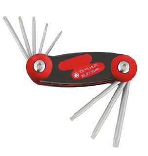 Immagine di SERIE PIGHEVOLE 8 CHIAVI TORX 08/40