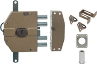 Immagine di SERRAT.APPL.ELET.SIC.3PUNTI E.65+ ASTE  SERRATURA A POMPA ELETTRICA V8