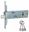 Immagine di SERRAT.FASCIA D.P.TRIPL.4 MAND+SCROCCO  3 PUNTI CHIUSURA - CHIAVE A MA