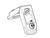 Immagine di SQUADRETTA TELAIO SCORR. SX700-E700     EKA60 - 0314 - 0443 - SX700 -