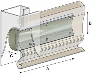 Immagine di STAFFA ANTITEMPESTA MM.5