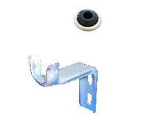 Immagine di SUPPORTO RULLO OTTAG. L=80 C/CUSC.      LUNGO