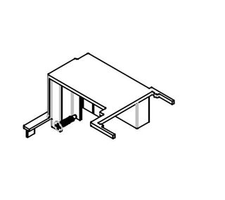 Immagine di TAPPI DI CHIUSURA INF/SUP. X ANGOLO MX166AMX7001 MX166