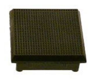 Immagine di TAPPO QUADRO NYLON BIANCO               033TQ40 OK PER AL5400