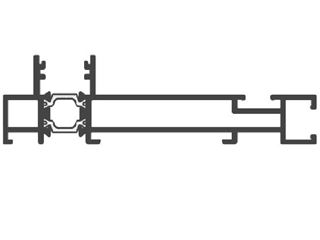 Immagine di TELAIO VERT.90° RIV. SW150 RAL 6005