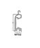 Immagine di TERMIN. STRETTO TAPP.ALL.+GUARNIZ. X M52-M55IL TERMINALE VIENE TAGLIATO AL