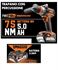 Immagine di TRAPANO A PERCUSS.18V BRUSHLESS + 2/5Ah + 1/2AhDOTAZIONE VALIGIA + 2 BATTERIE