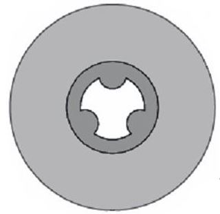 Immagine di TUBO CON RETE PORTA H=250 ALB.22 ADRIATICOADRIATICO