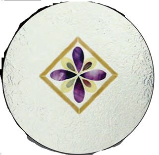 Immagine di VETRO INCISO TONDO X PINTURICCHIO