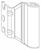 Immagine di BANDELLA FORBICE 12/18-13 AD ANGOLO PVC E IN