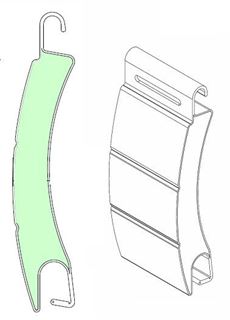 Immagine di TAPPARELLA ALLUMINIO M55L LIGHT         PER MISURE MINIME DI STECCHE I