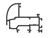 Immagine di ANTA ARR. WF710 ANOD. ARGENTO