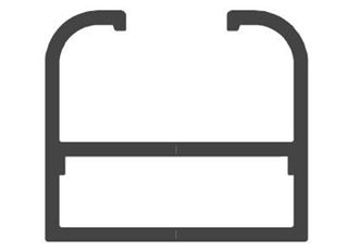 Immagine di ANTA INFILO CX30 RAL 9010