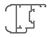 Immagine di ANTA VETRO INF.MOD. T40 RAL 1013