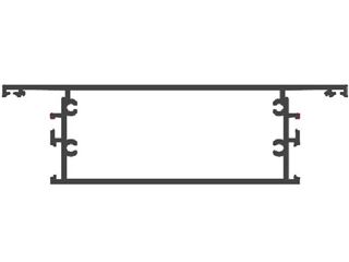 Immagine di FASCIA MM 158 CX45 RAL 9010