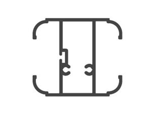 Immagine di FASCIA MM 60 V.I. CX45 RAL 9016