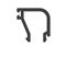 Immagine di FERMAV. SCATTO ARR. mm 26 RAL 1013