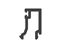 Immagine di FERMAV. SCATTO mm 14 RAL 9010