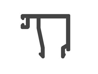 Immagine di FERMAV. SCATTO mm 30 RAL 9010