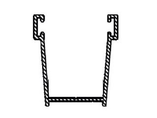 Immagine di GUIDA 19mm ALL.RAL8017 X TAPP