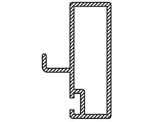 Immagine di GUIDA INFER. BOX DOCCIA GREZZO