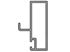 Immagine di GUIDA INFER. BOX DOCCIA GREZZO