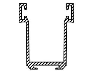 Immagine di GUIDA TAPP. 17MM ML.5,85 ANOD.NERO