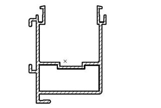 Immagine di PROFILO THERMAL SPALLA 5,85 GREZZO      alloggio guida al3206