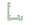 Immagine di TELAIO FISSO INF. VITRALL PX45 ARG.LUCIDO