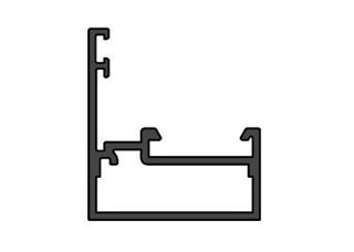 Immagine di TELAIO 'L' LISCIO CX30 ANOD.BRONZO