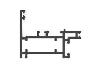 Immagine di TELAIO 'L' WF710 OLMO RUSTICO