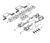 Immagine di KIT TAPPI ANTA APRIBILE + ANTA FISSA SOGLIA A MXAMX6582.48 MX166