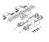 Immagine di KIT TAPPI ANTA APRIBILE + ANTA FISSA SOGLIA A MXAMX6582.48 MX166
