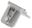 Immagine di SQUADRETTA 40,5X9,9 PRESSOFUSA PULS.PX LINEARARX26SQ - ACX26SQ PS450