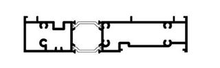 Immagine di TELAIO VERTICALE HX160 ARGENTO DN01 CL.2