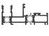 Immagine di TELAIO ACC. FISSO SX110 MARR. GOT. CL.2
