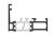 Immagine di TELAIO 'L' MX603 T.T. RAL 8019 TEXT.CL.2