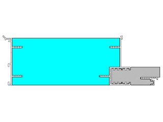 Immagine di CONTROTELAIO COIB.CT40 THERMOCLIMA AL.40 DA 200