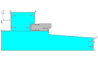 Immagine di SPALLA SP21 THERMOCLIMA 1 CENTRO MURO AL.40 DA 300