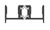 Immagine di PROFILO ANTA INFERIORE MX166 AN.CORTEN CL.2+9010R