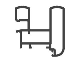 Immagine di TELAIO VERANDA E70 MARR. GOT. CL.2