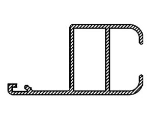 Immagine di PROFILO SCURETTO BRONZO