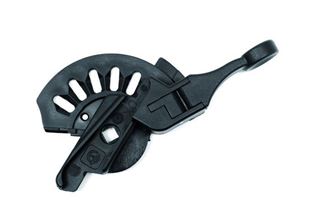 Immagine di MANIGLIA A LEVA PIEGHE X COMANDO A GOCCIA RAL 1013MANIGLIA STANDARD - AD INSERIM