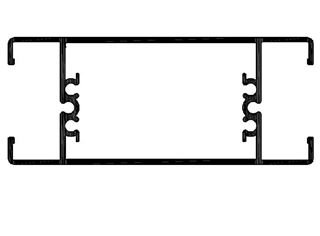 Immagine di FASCIA 110mm SCURO T40 RAL 1013         FASCIA TOP40