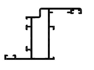 Immagine di TELAIO "Z" DIRITTA TOP40 RAL 1013