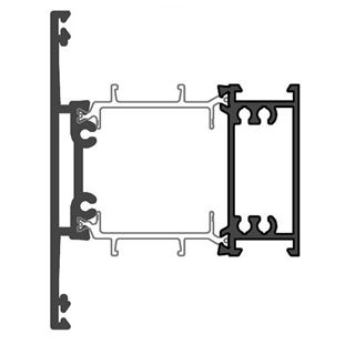 Immagine di TRAVERSO 96mm CX750 T.T. RAL 9010