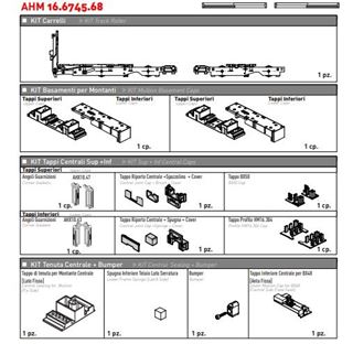 Immagine di KIT HM160 FISSO +  MOBILE 90°           AHM 6745.68
