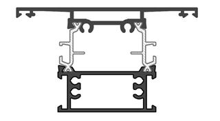 Immagine di TRAVERSO 96mm CX550 T.T. RAL 8017 OP CL2