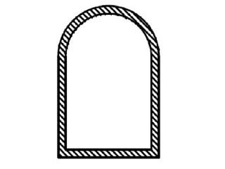 Immagine di OVALINO 30X20 SEMITONDO ARGENTO
